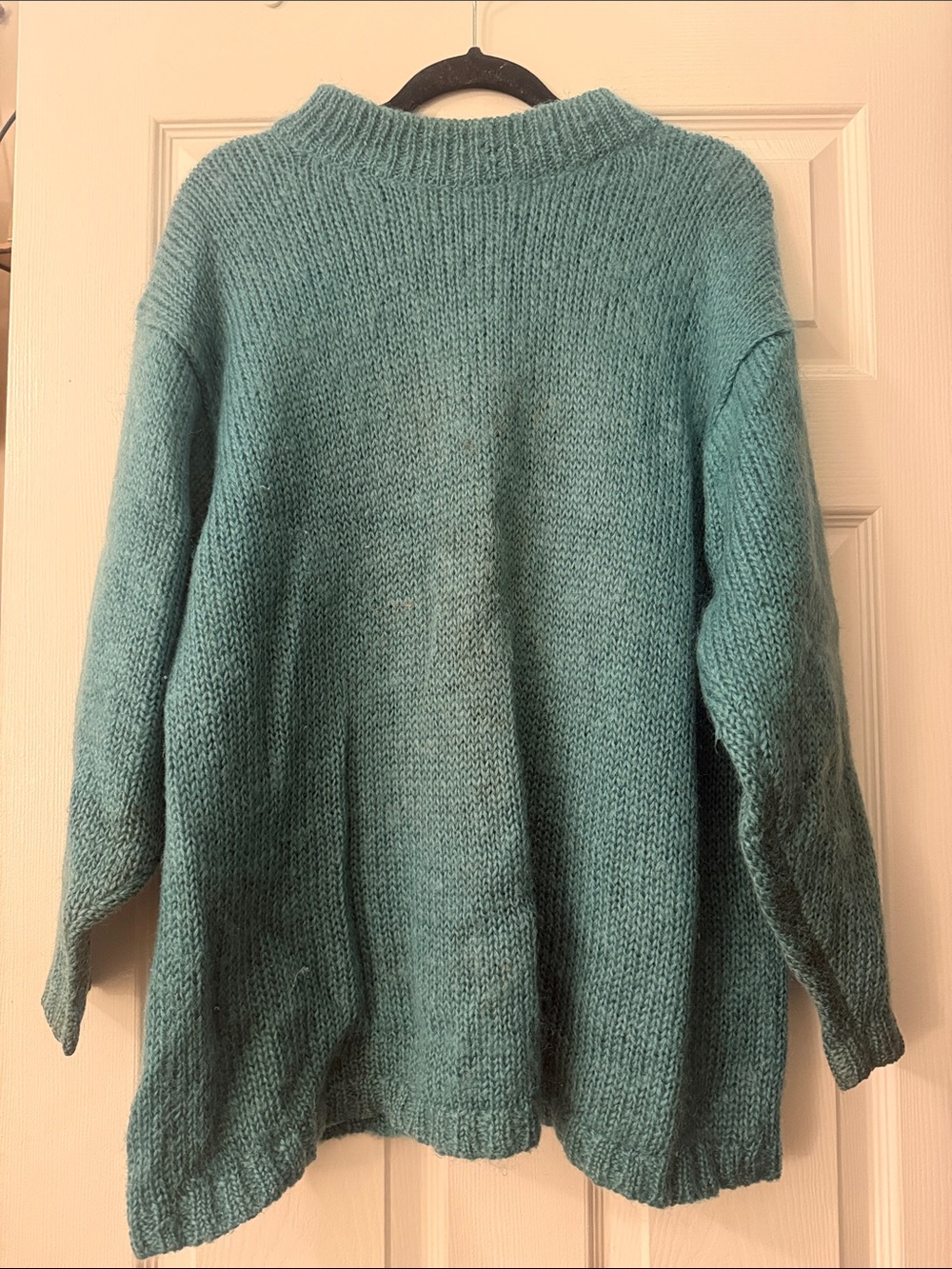 Fenn Wright Manson Teal Crewneck Sweater